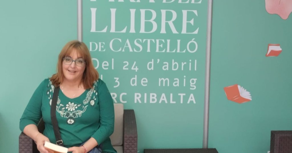 estefania en la feria del libro
